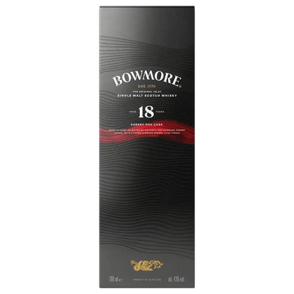 Bowmore 18 Year Old Sherry Oak Cask Whisky