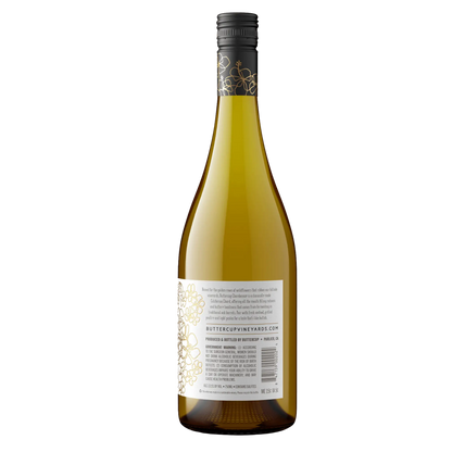 Buttercup Chardonnay 2024 Hvidvin Bagside