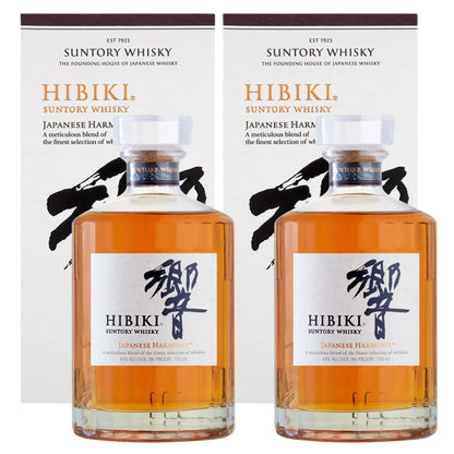 Hibiki 2-pak Tilbud – Japansk Perfektion til En Fantastisk Pris  - 2 flasker og bokse