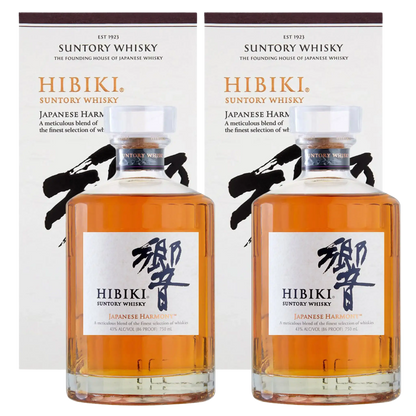Hibiki 2-pak Tilbud – Japansk Perfektion til En Fantastisk Pris  - 2 flasker og bokse