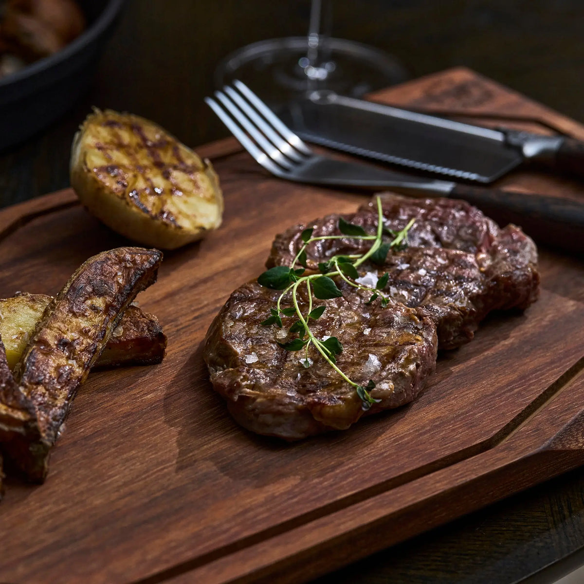 The Mancave Ulitimate Steak Experience Pack (4 Personer)