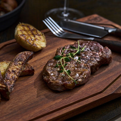 Skærebræt, tallerken, serveringsbræt, bestik til steaks – Whiskystack