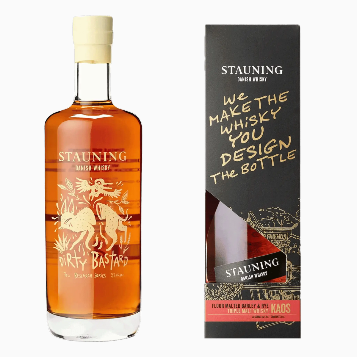 Stauning Kaos Design Your Edition og Stuning Dirty Bastard