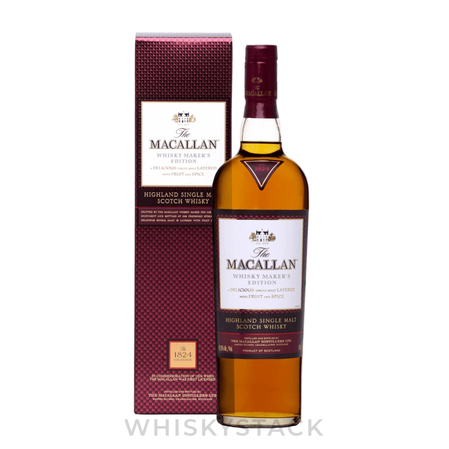 The Macallan Whisky Maker’s Edition Flaske og Boks