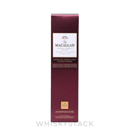 The Macallan Whisky Maker’s Edition Æske