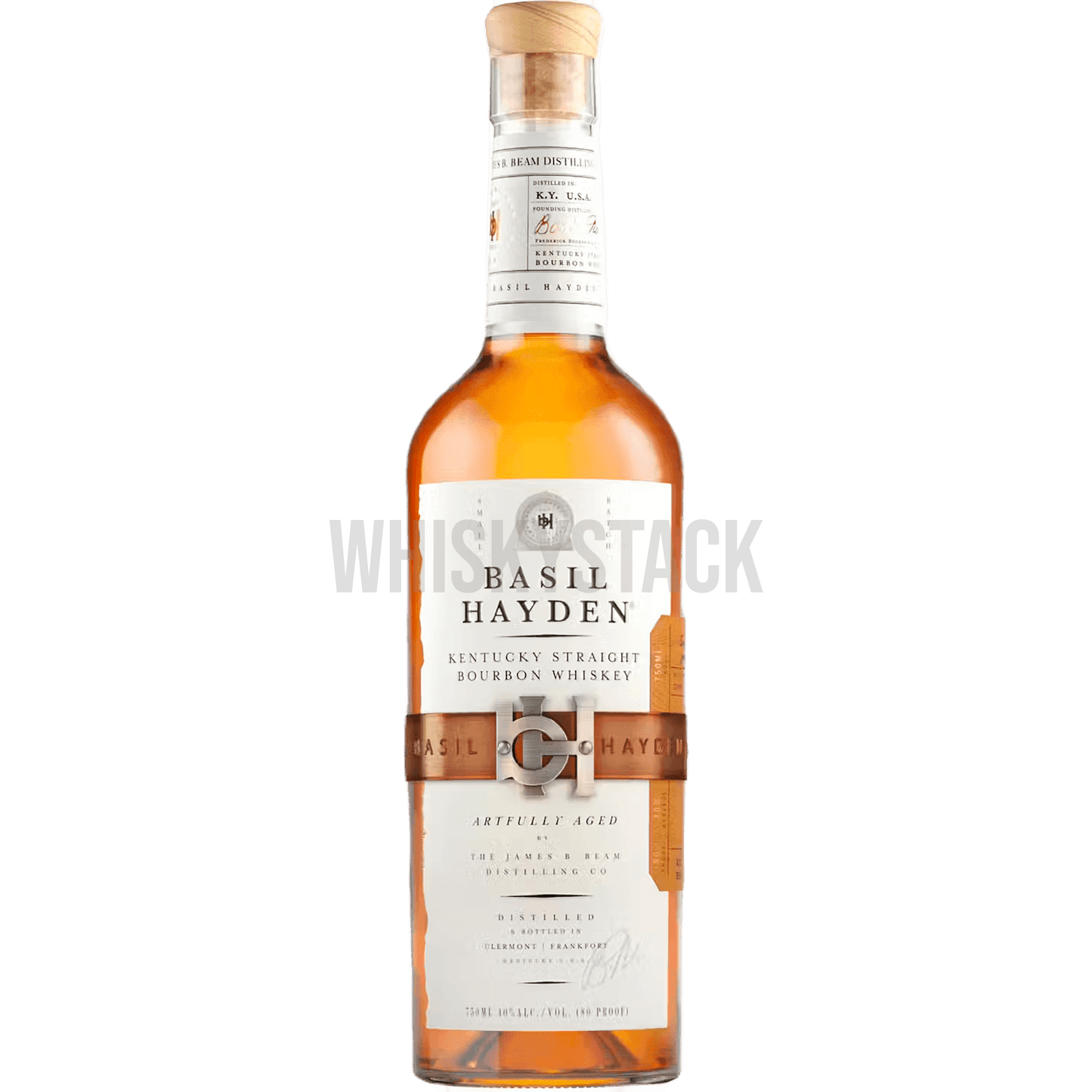 Oplev Basil Hayden's Bourbon: En unik blanding af sødme og krydderi. Ideel for både nye og erfarne bourbonelskere