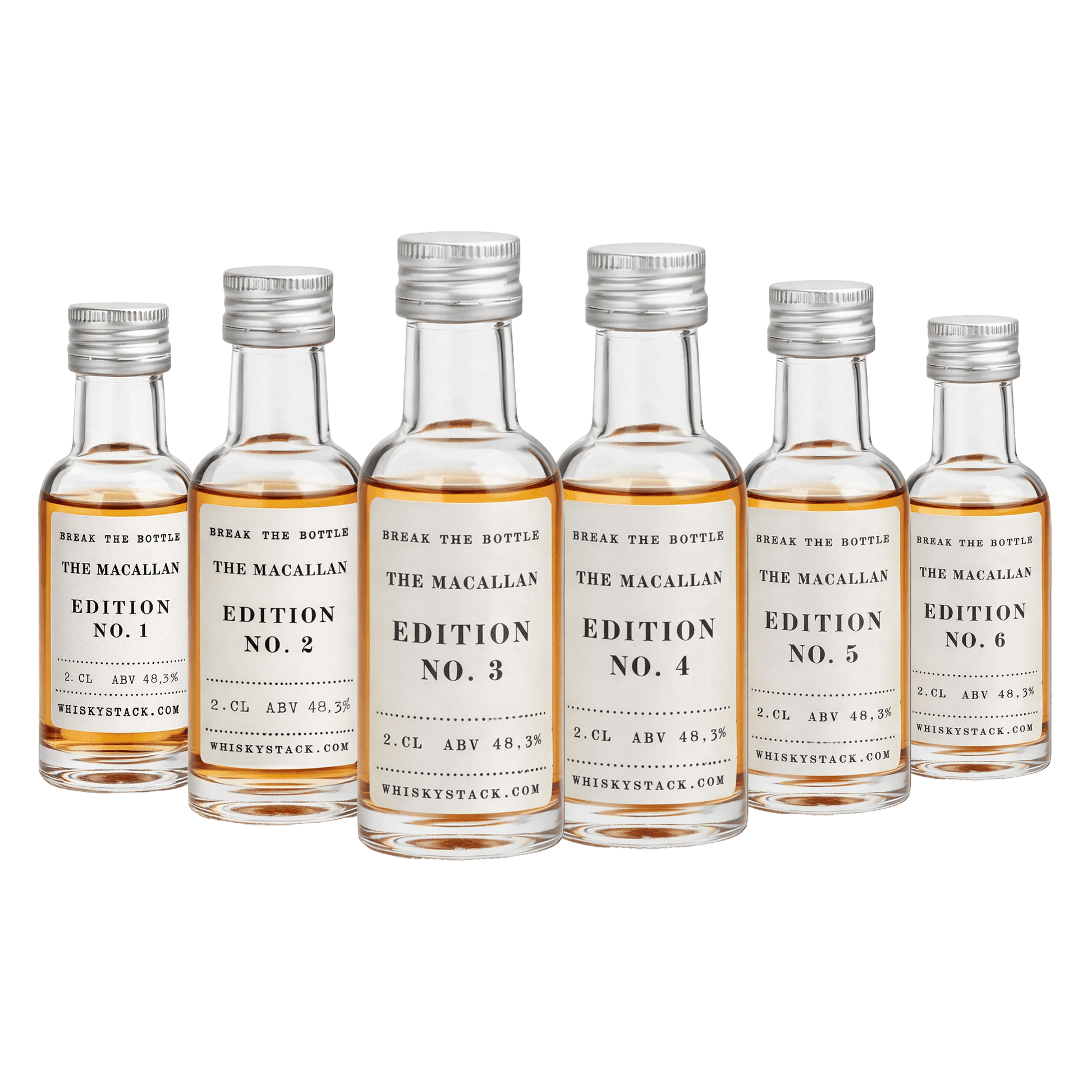 The Macallan Edition 1-6 - Eksklusivt Limited Edition Smagnings Sæt