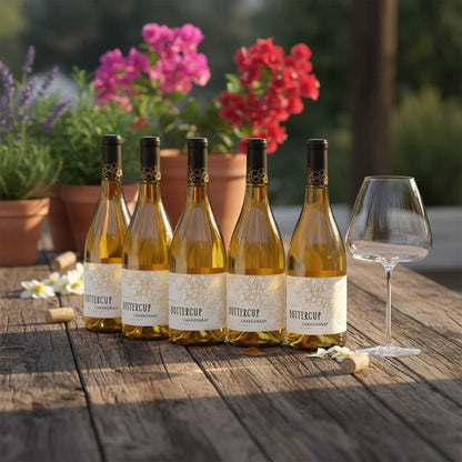 Buttercup Chardonnay 6 Flasker
