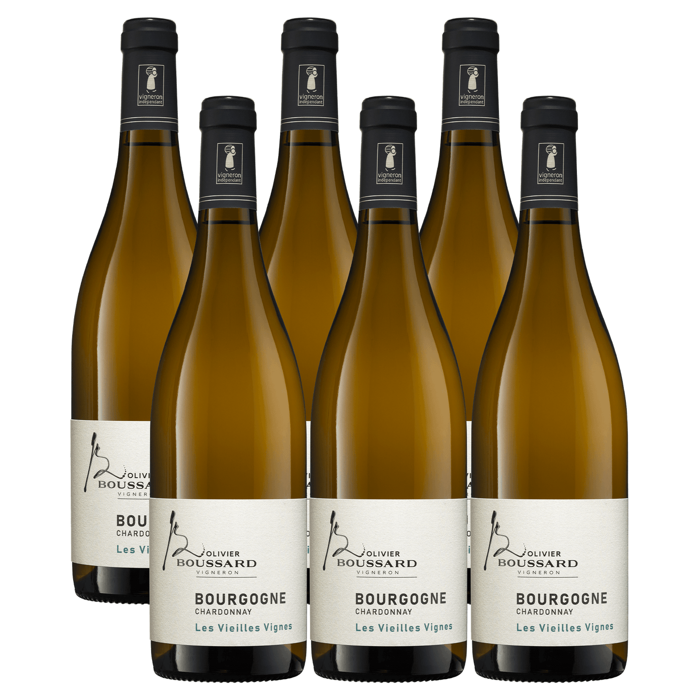 Domaine Boussard Bourgogne Blanc Chardonnay Cuvée Les Vieilles Vignes 2023 6 btls