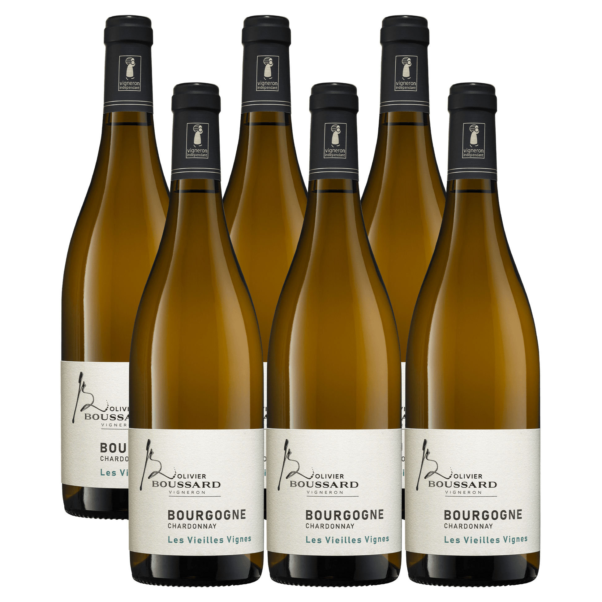Domaine Boussard Bourgogne Blanc Chardonnay Cuvée Les Vieilles Vignes 2023 6 btls