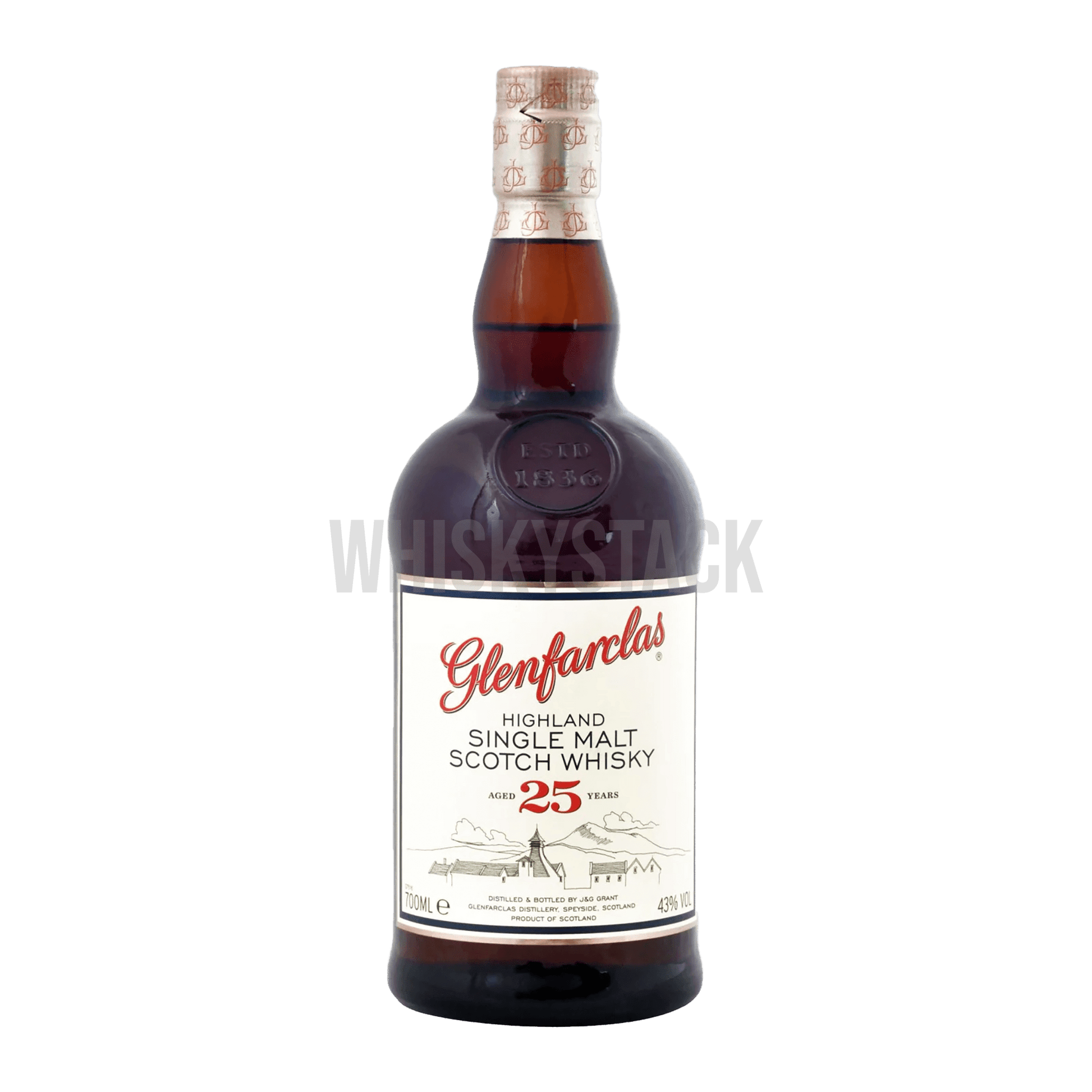 Glenfarclas 25 Years Old - Bottle Front