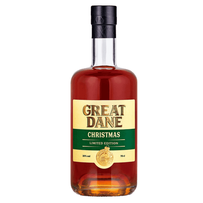 Great Dane Christmas Rom – Dansk, krydret juleedition  Flaske