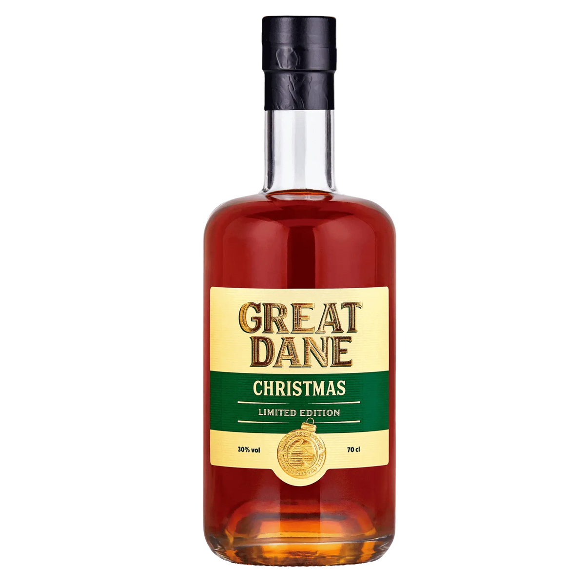 Great Dane Christmas Rom – Dansk, krydret juleedition  Flaske