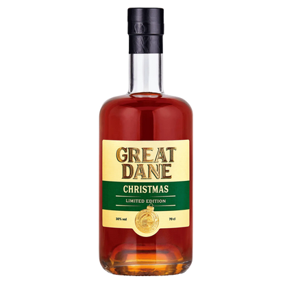 Great Dane Christmas Rom – Dansk, krydret juleedition  Flaske