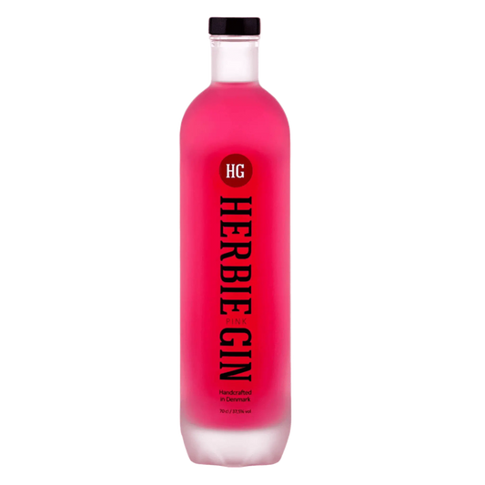 Herbie Pink Gin – Dansk pink gin med hindbær & tranebær