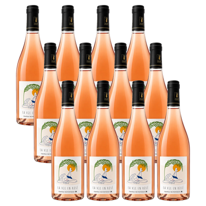 La Vie en Rosé Rosévin 12 flasker Whiskystack