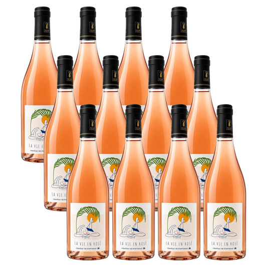 La Vie en Rosé Rosévin 12 flasker Whiskystack