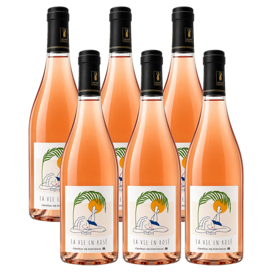 La Vie en Rosé Rosévin 6 flasker Whiskystack