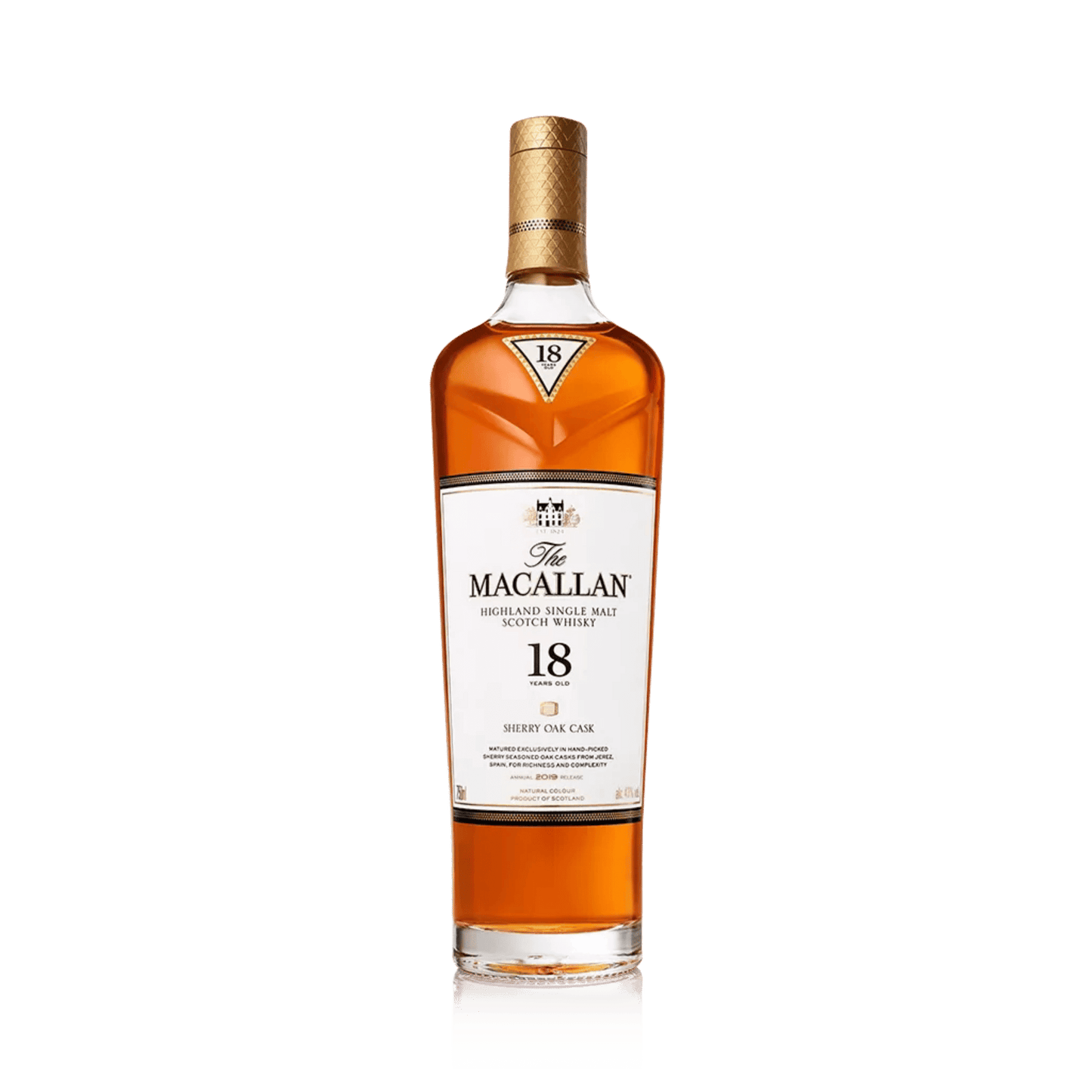 Macallan 18 Years Old Sherry Oak 2019
