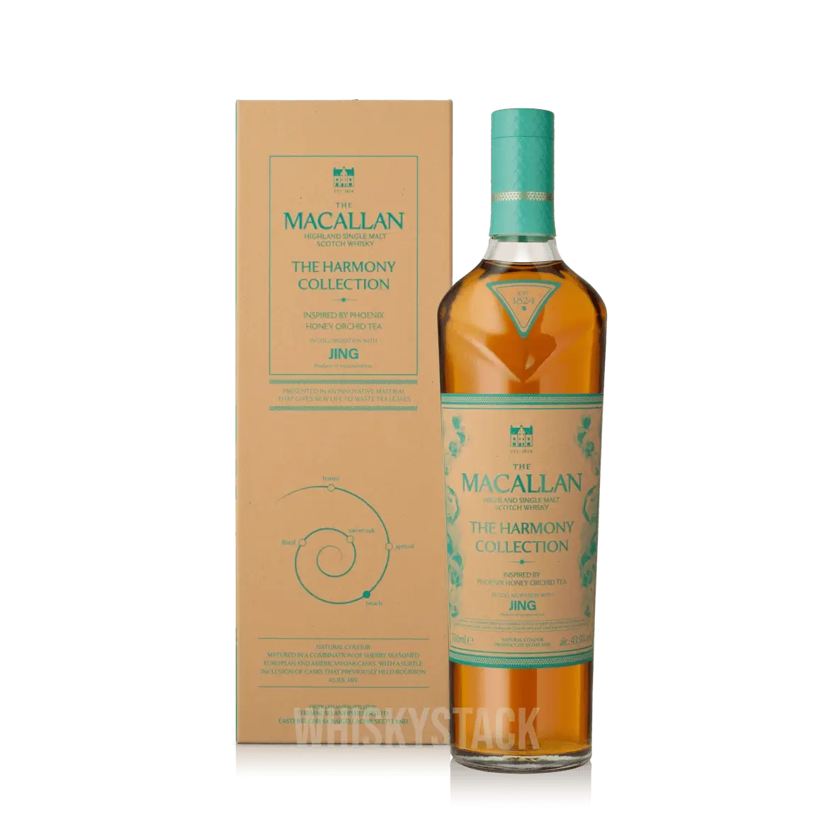 Macallan Harmony Collection – Jing Tea Edition Flaske og Boks