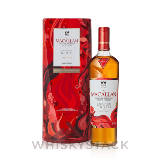 The Macallan A Night on Earth – The First Light Flakse og Boks