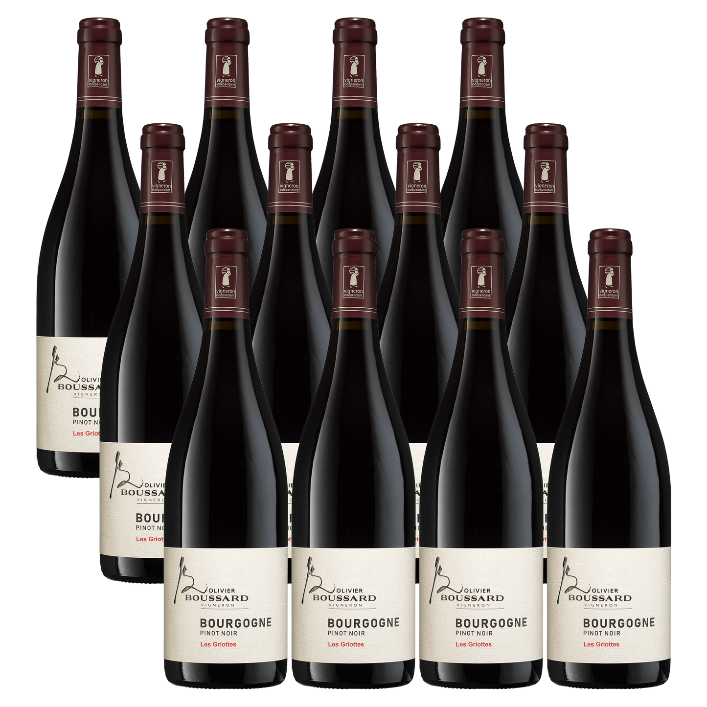 Domaine Boussard Bourgogne Pinot Noir Cuvée Les Griottes 2023 12 bottles