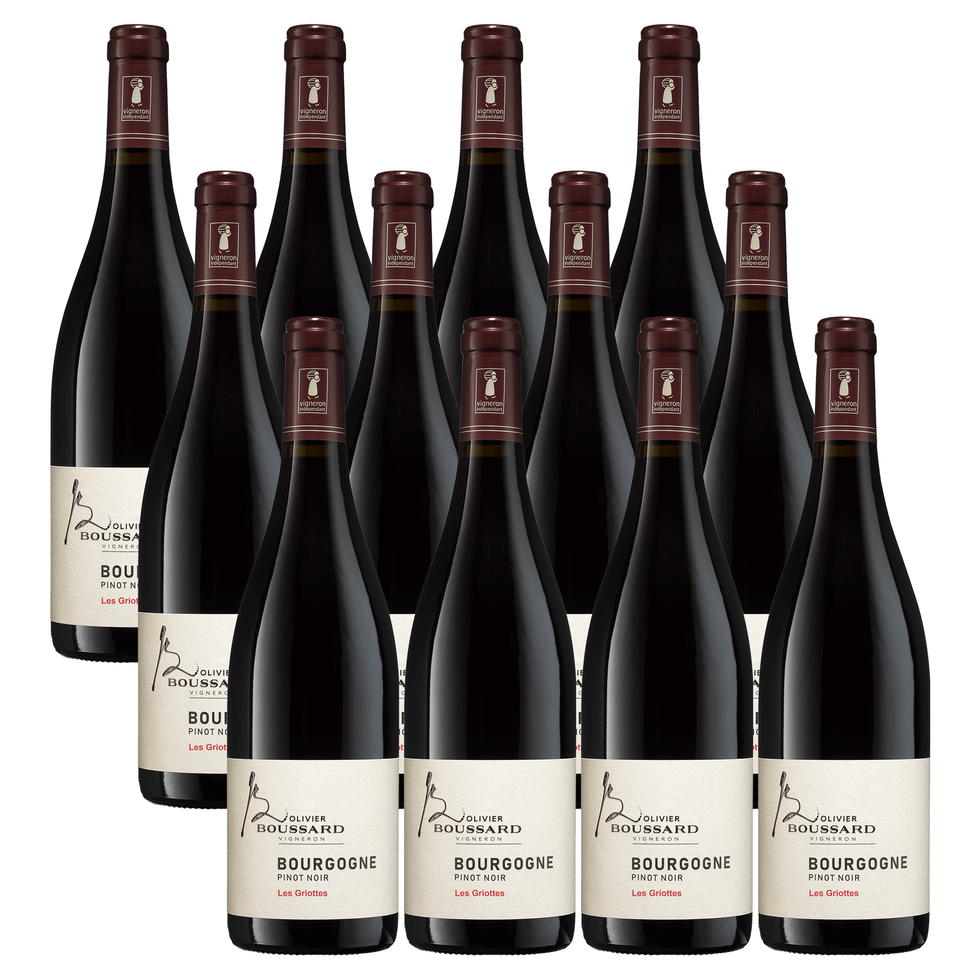 Domaine Boussard Bourgogne Pinot Noir Cuvée Les Griottes 2023 12 bottles