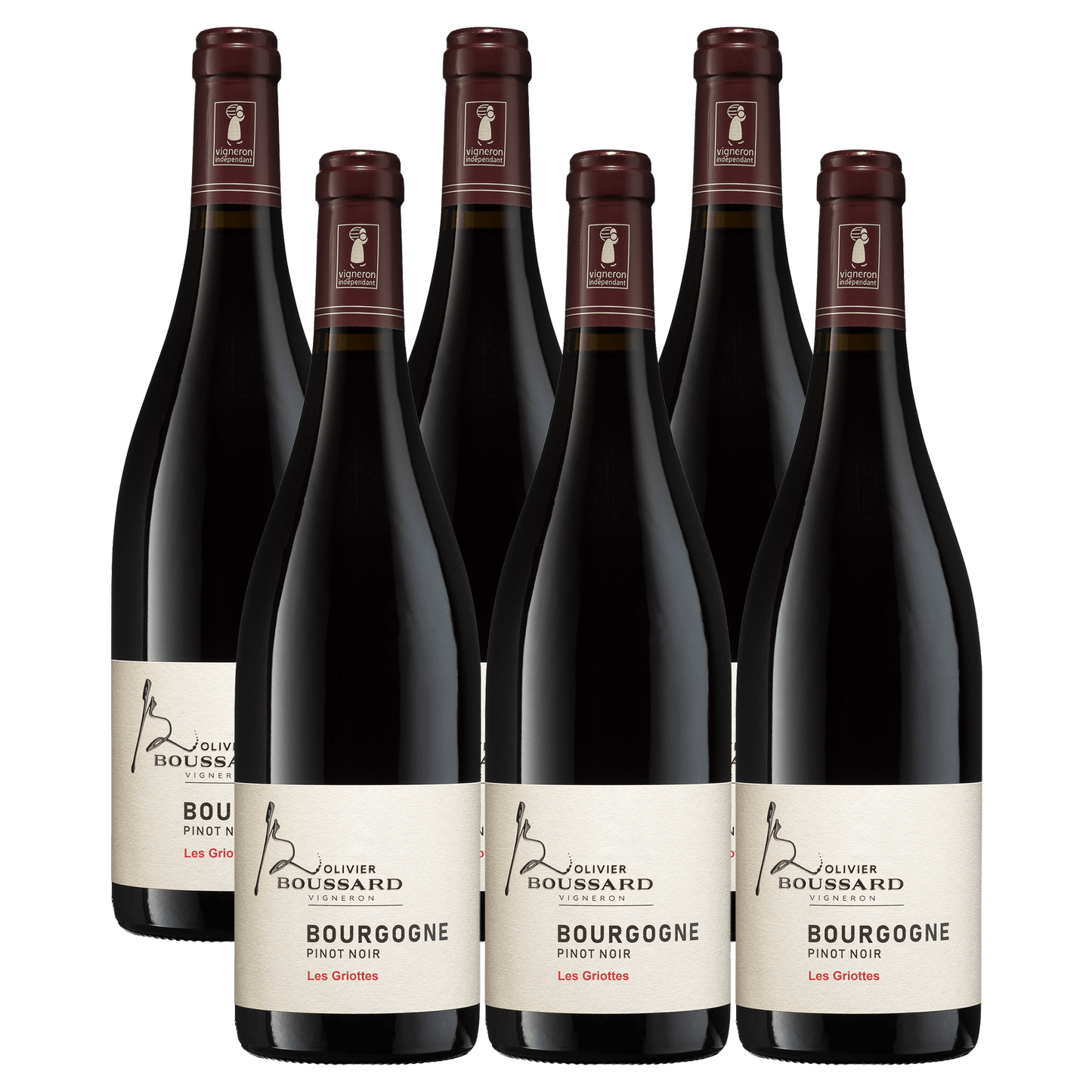 Domaine Boussard Bourgogne Pinot Noir Cuvée Les Griottes 2023 6 bottles
