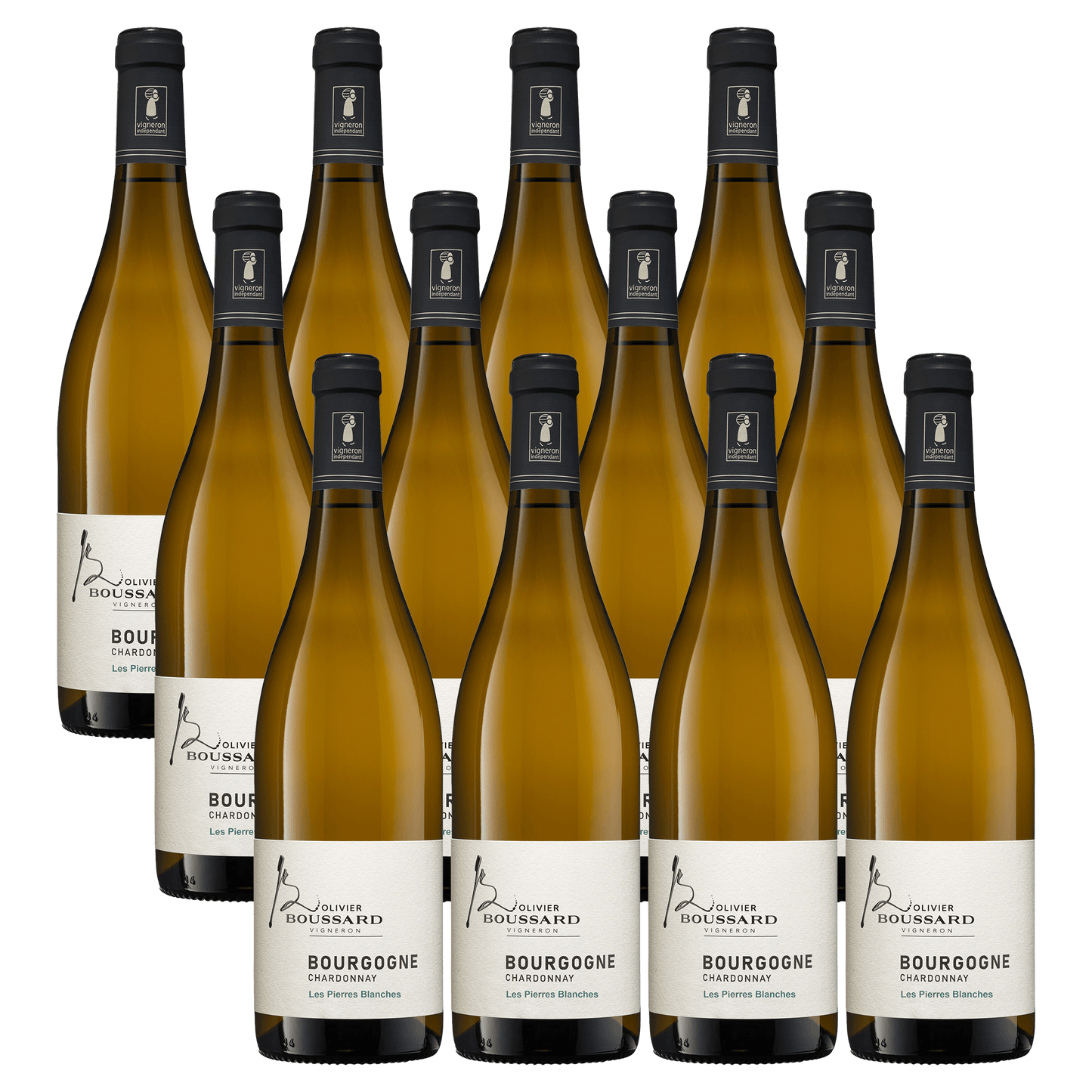 Domaine Boussard Bourgogne Chardonnay Cuvée Les Pierres Blanches 2024 12 bottles