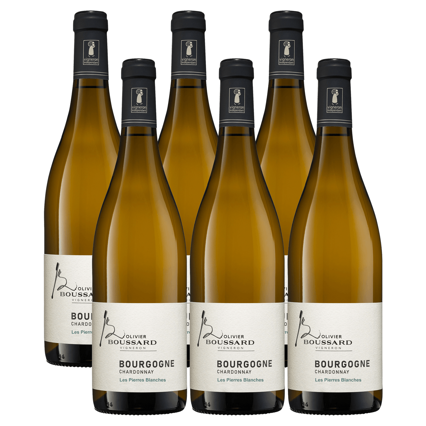 Domaine Boussard Bourgogne Chardonnay Cuvée Les Pierres Blanches 2024 6 bottles