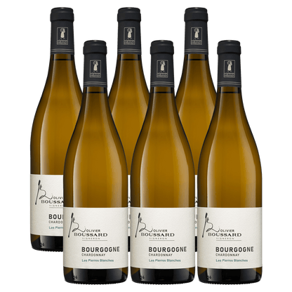 Domaine Boussard Bourgogne Chardonnay Cuvée Les Pierres Blanches 2024 6 bottles
