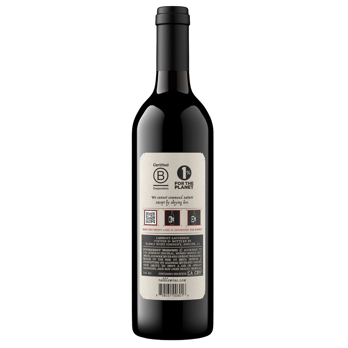 Rabble 2023 Cabernet Sauvignon Flaske Bag