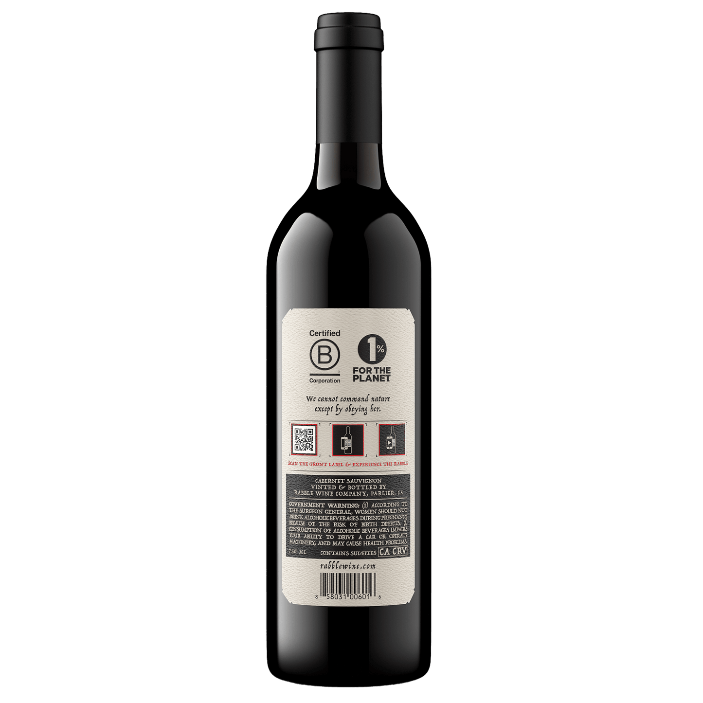 Rabble 2023 Cabernet Sauvignon Flaske Bag