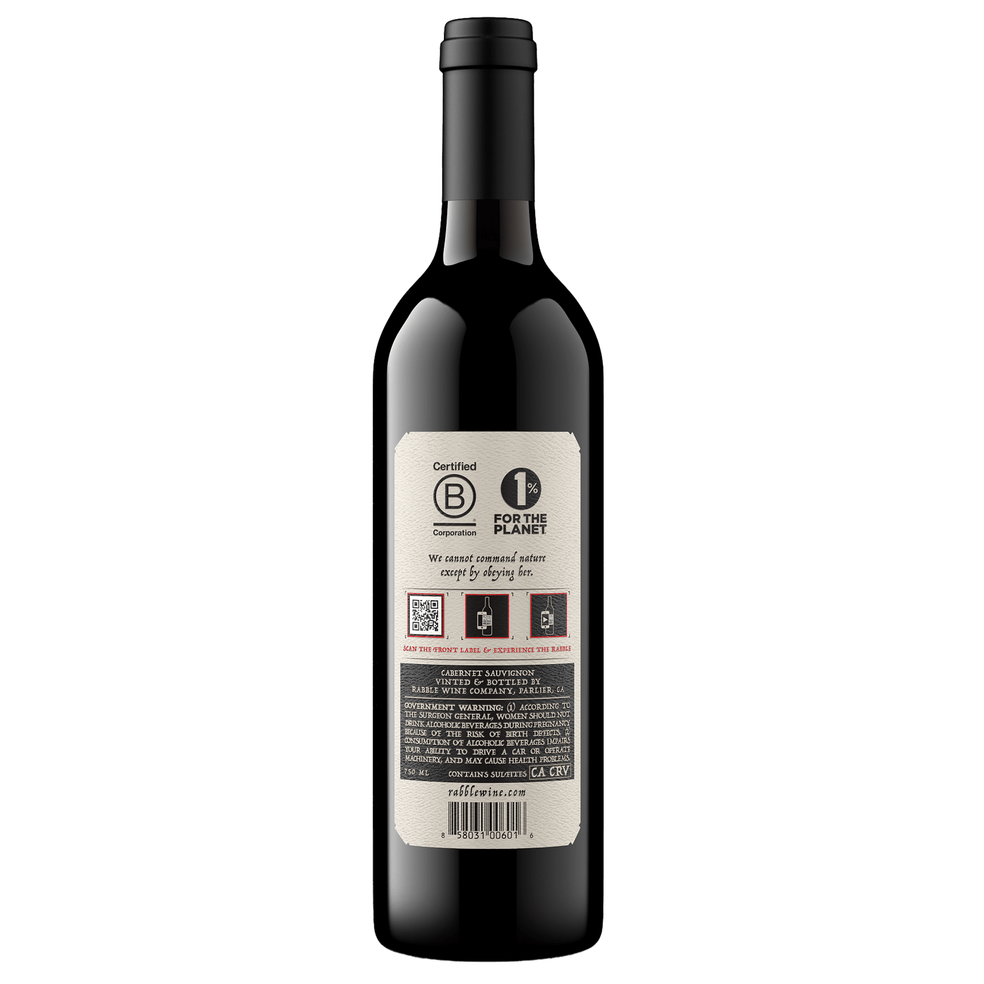 Rabble 2023 Cabernet Sauvignon Flaske Bag