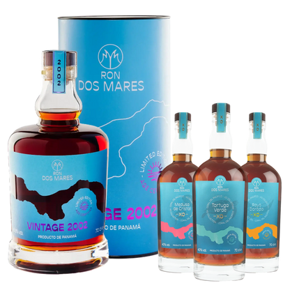 Ron Dos Mares 2002 Vintage Limited Edition 22 år + GRATIS XO (Valgfri)