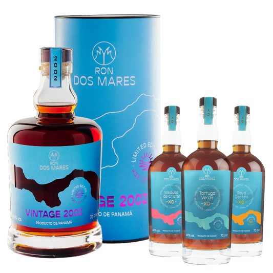 Ron Dos Mares 2002 Vintage Limited Edition 22 år + GRATIS XO (Valgfri)
