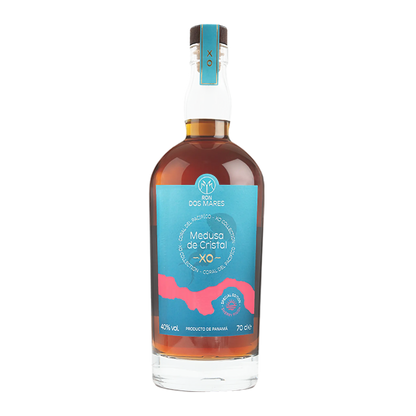 Ron Dos Mares Medusa de Cristal XO Panama Rom Flaske