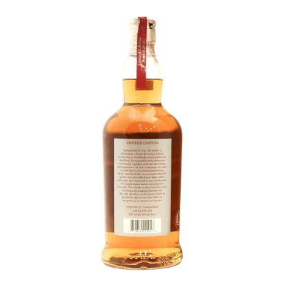 Springbank 25 Year Old 2016 Whisky Whiskystack Back