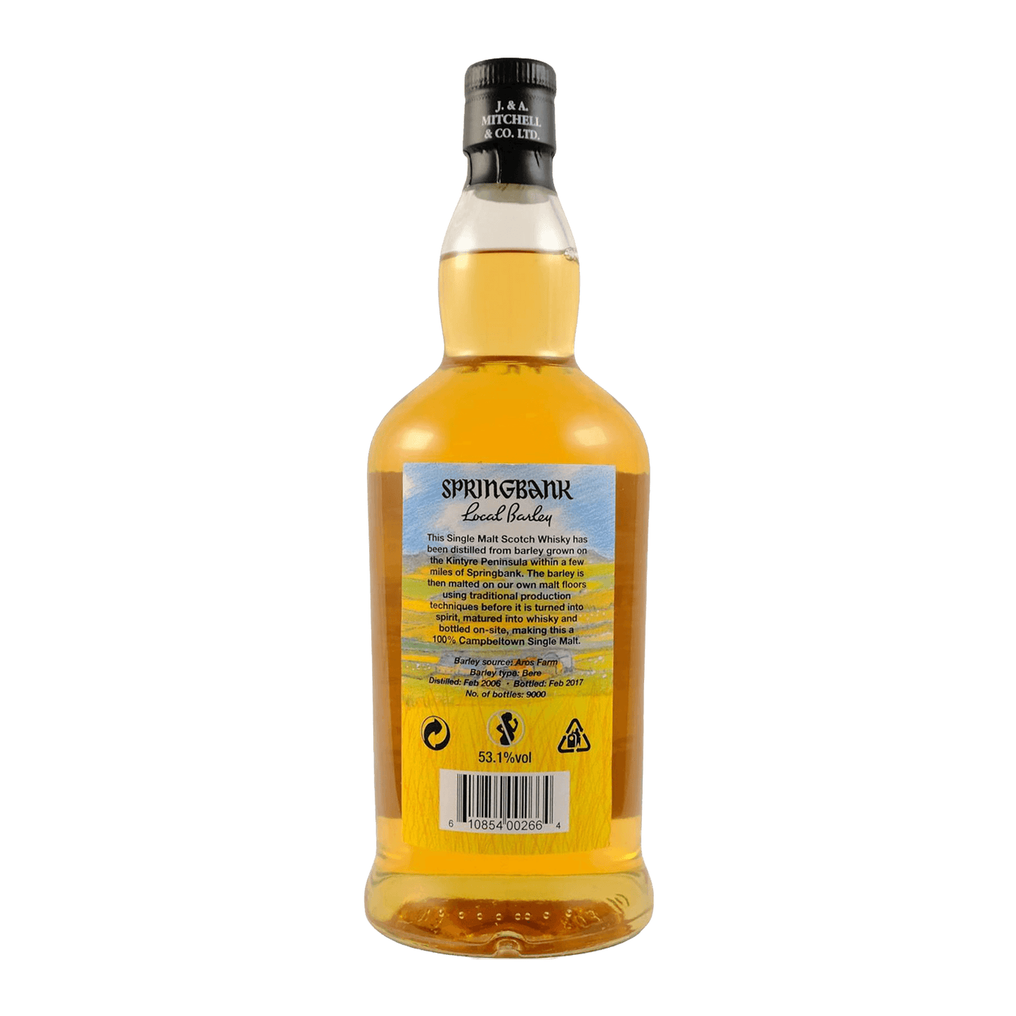 Springbank Local Barley 11 Year Old 2017 Whisky Whiskystack Back
