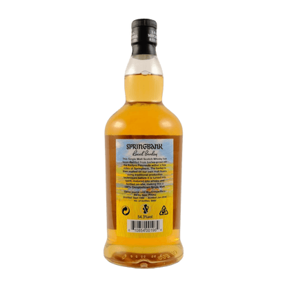 Springbank Local Barley 16 Years Old 2016 Whisky Whiskystack Back