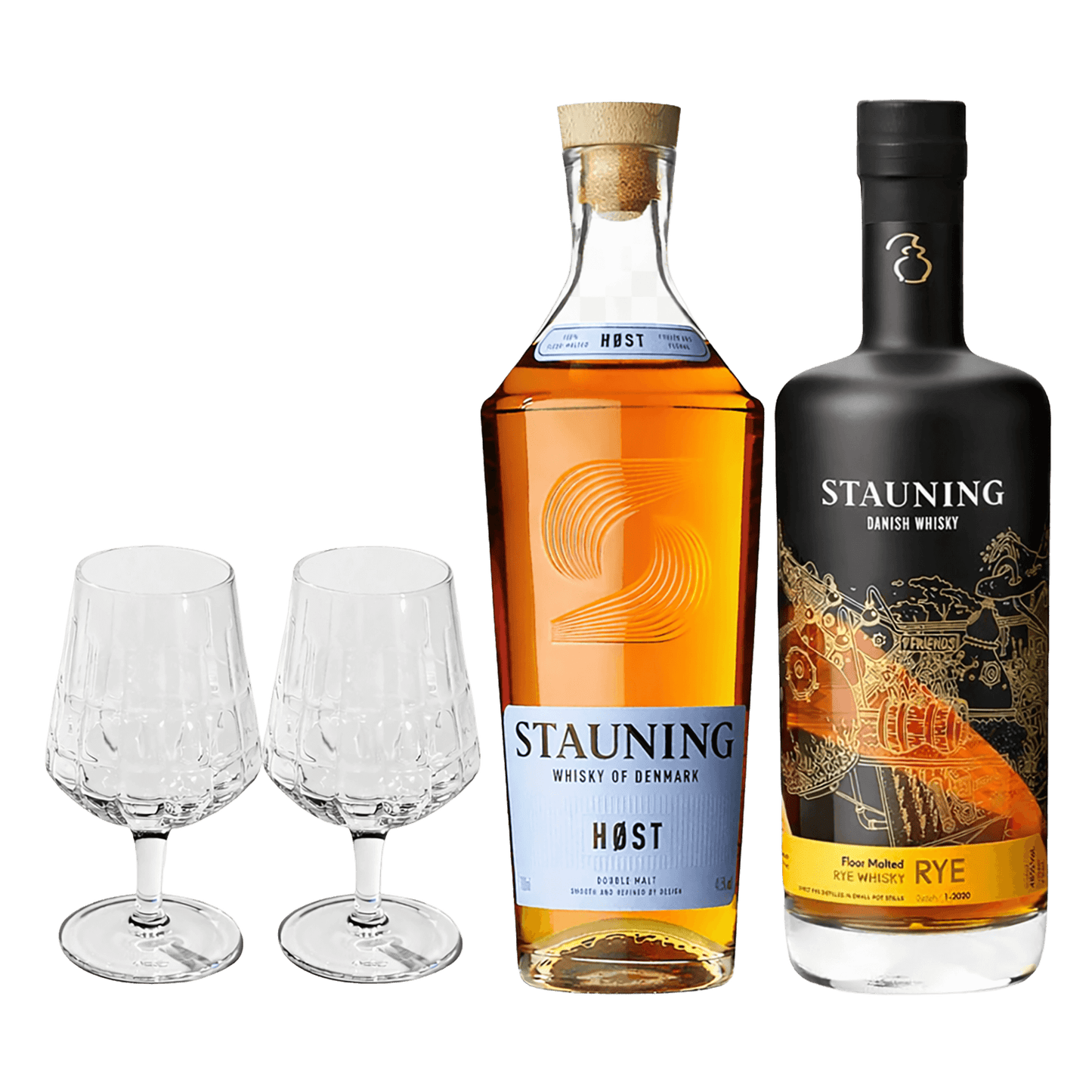 Stauning Høst & Rye + 2 The Bullet Whiskyglas