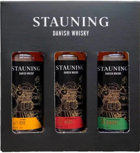 Stauning Whisky Essens Smagesæt (3 x 5 cl.)