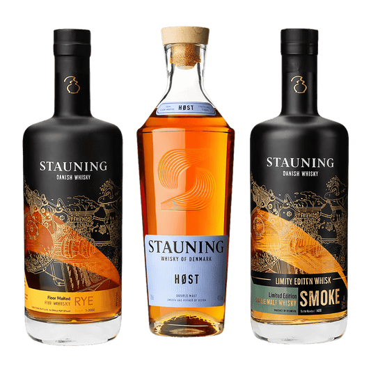 Stauning Whisky Pakken – Høst, Rye og Smoke i Enestående Selskab