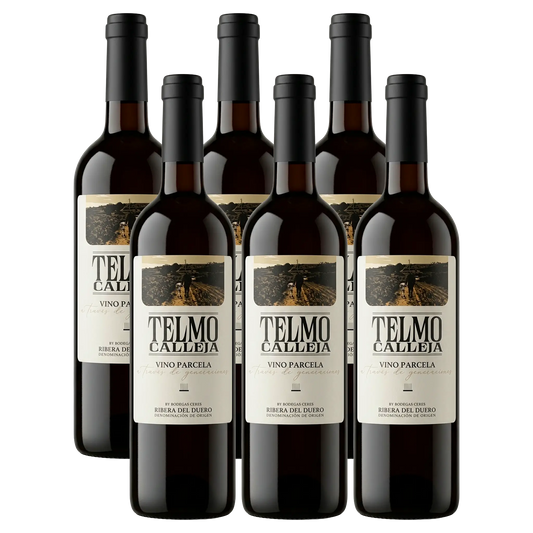 6 Flasker Telmo Calleja Ribera del Duero Rødvin.