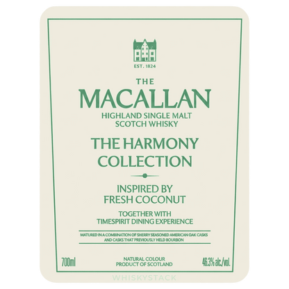 The Macallan Harmony Collection – Inspired by Fresh Coconut
