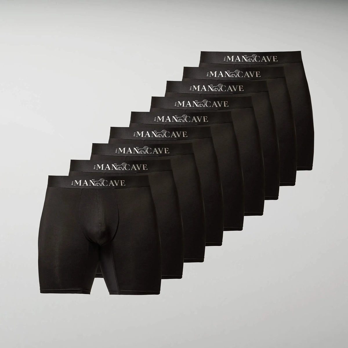 The Mancave Bambus Boxershorts 9-pak