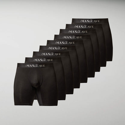 The Mancave Bambus Boxershorts 9-pak