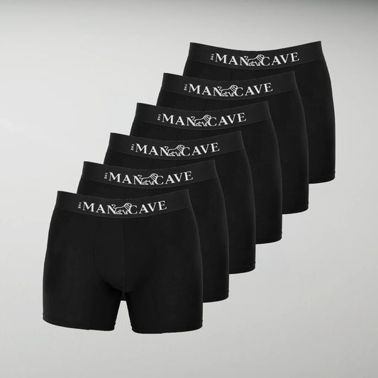 The Mancave Bambus Boxershorts (6-pak)