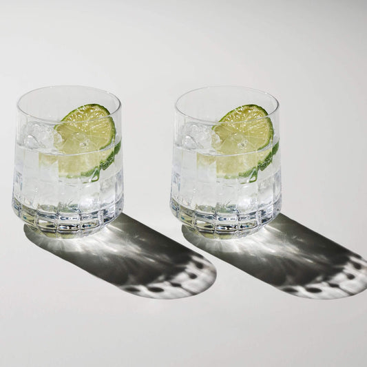 The Bullet Water Glass - 2 Styk Fuld